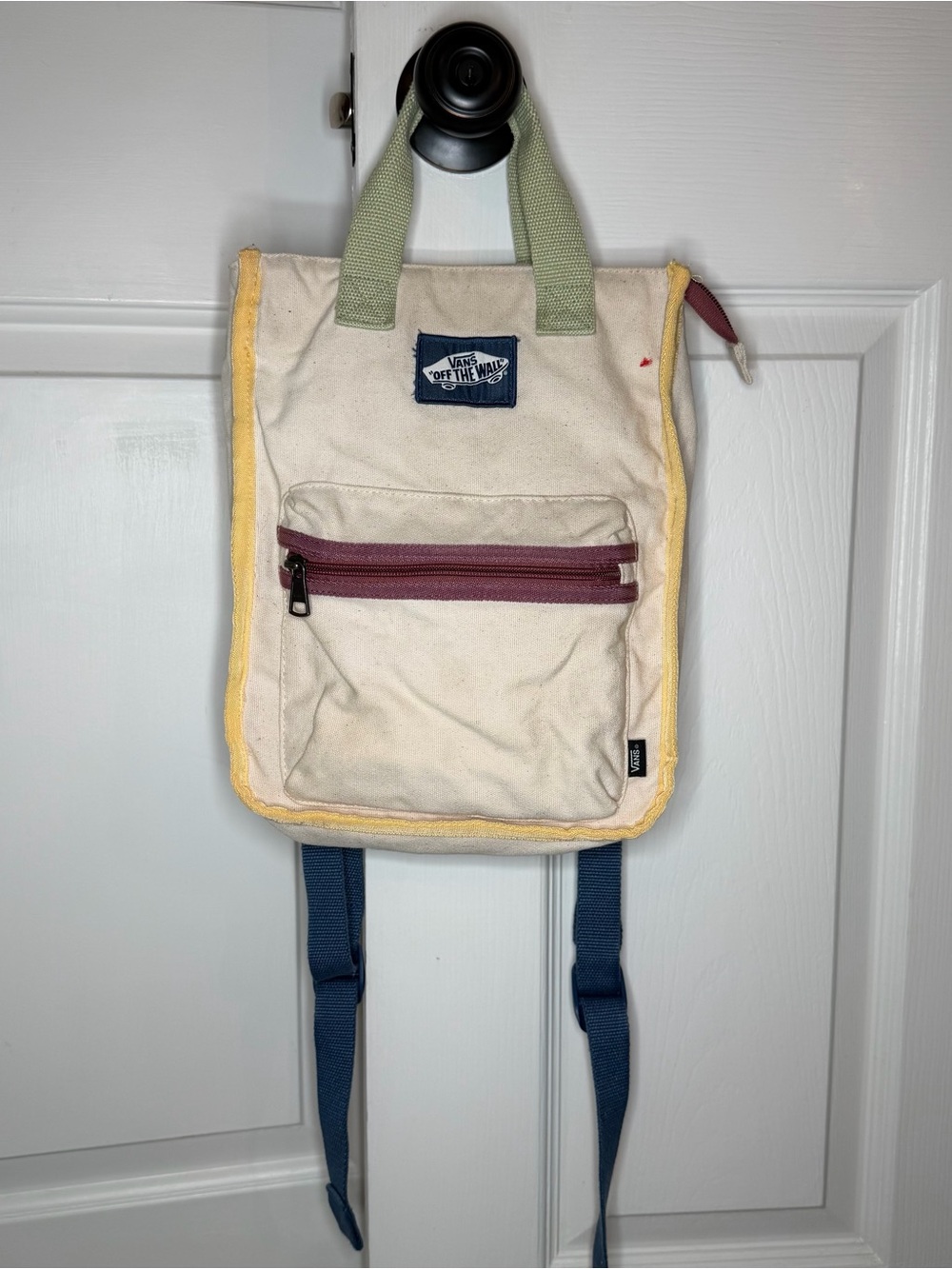Vans Free Hand Natural Mini Tote Bag Backpack